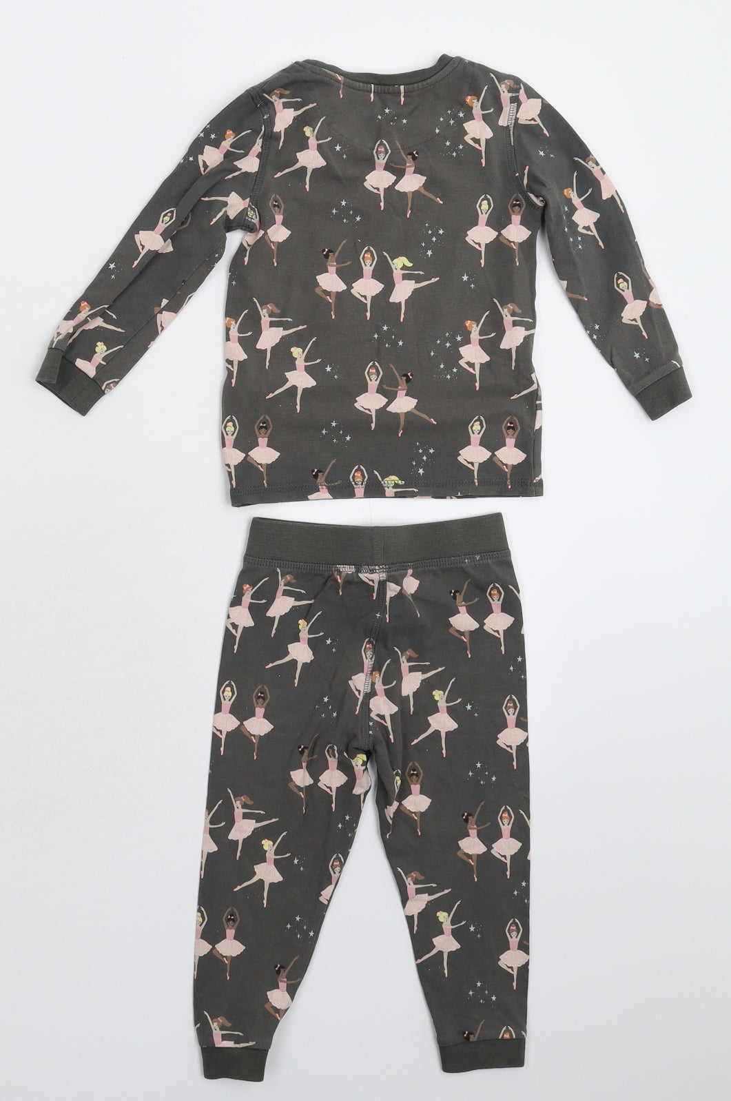 Marks and Spencer Girls Grey   Trousers Set Outfit/Set Size 18-24 Months