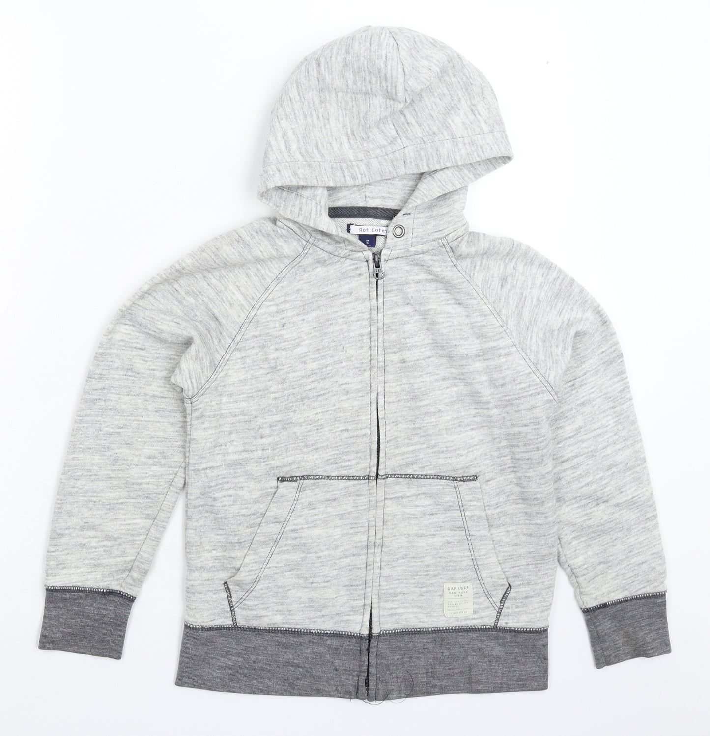 Gap Boys Grey   Full Zip Hoodie Size 8-9 Years