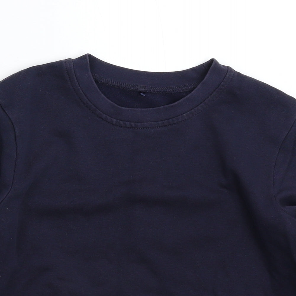 George Boys Blue   Pullover Sweatshirt Size 7-8 Years
