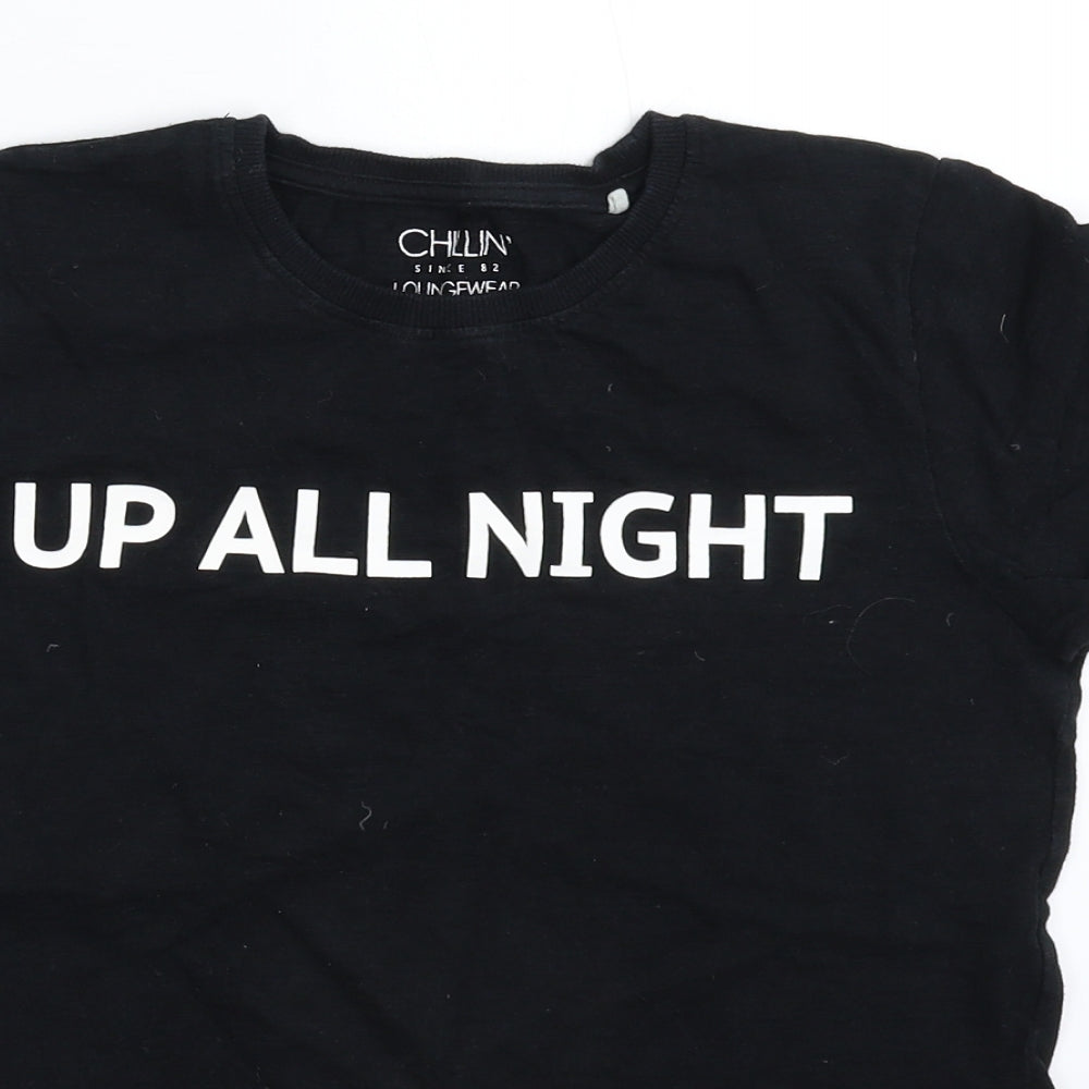 NEXT Boys Black   Basic T-Shirt Size 12 Years