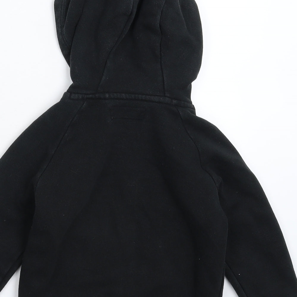 NEXT Boys Black   Full Zip Hoodie Size 3 Years