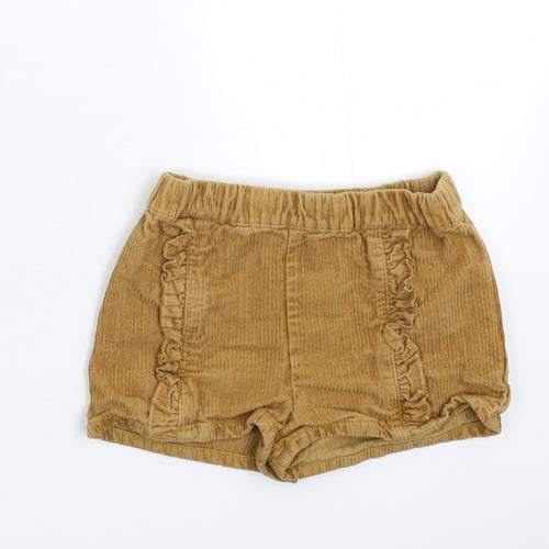 TU Baby Brown  Corduroy Cropped Trousers Size 18-24 Months  - Shorts