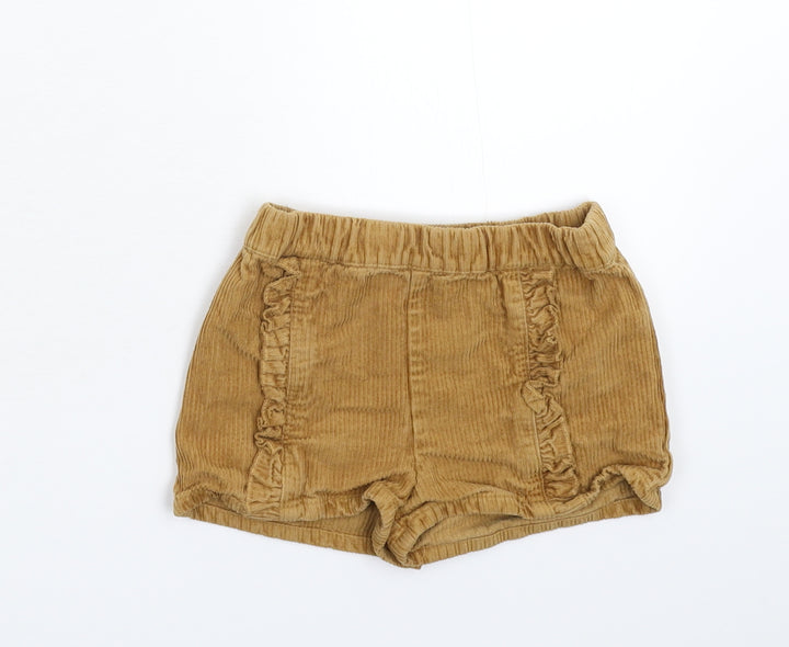 TU Baby Brown  Corduroy Cropped Trousers Size 18-24 Months  - Shorts