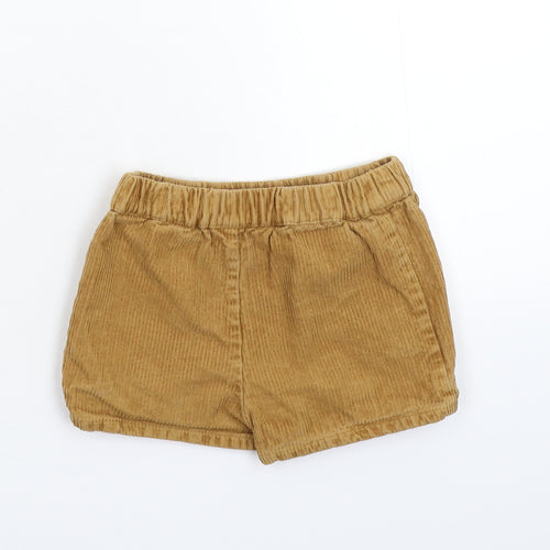 TU Baby Brown  Corduroy Cropped Trousers Size 18-24 Months  - Shorts