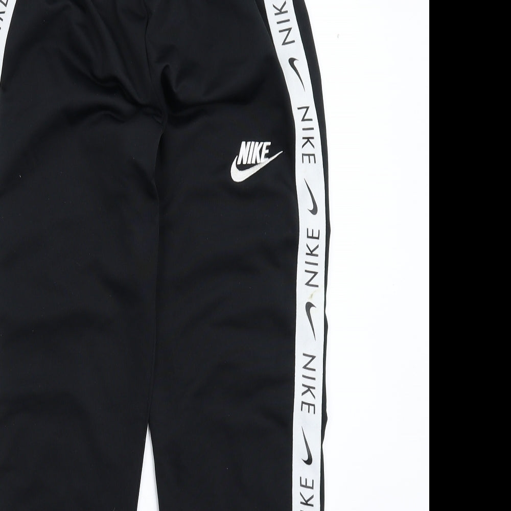 Nike Boys Black   Jogger Trousers Size 12 Years