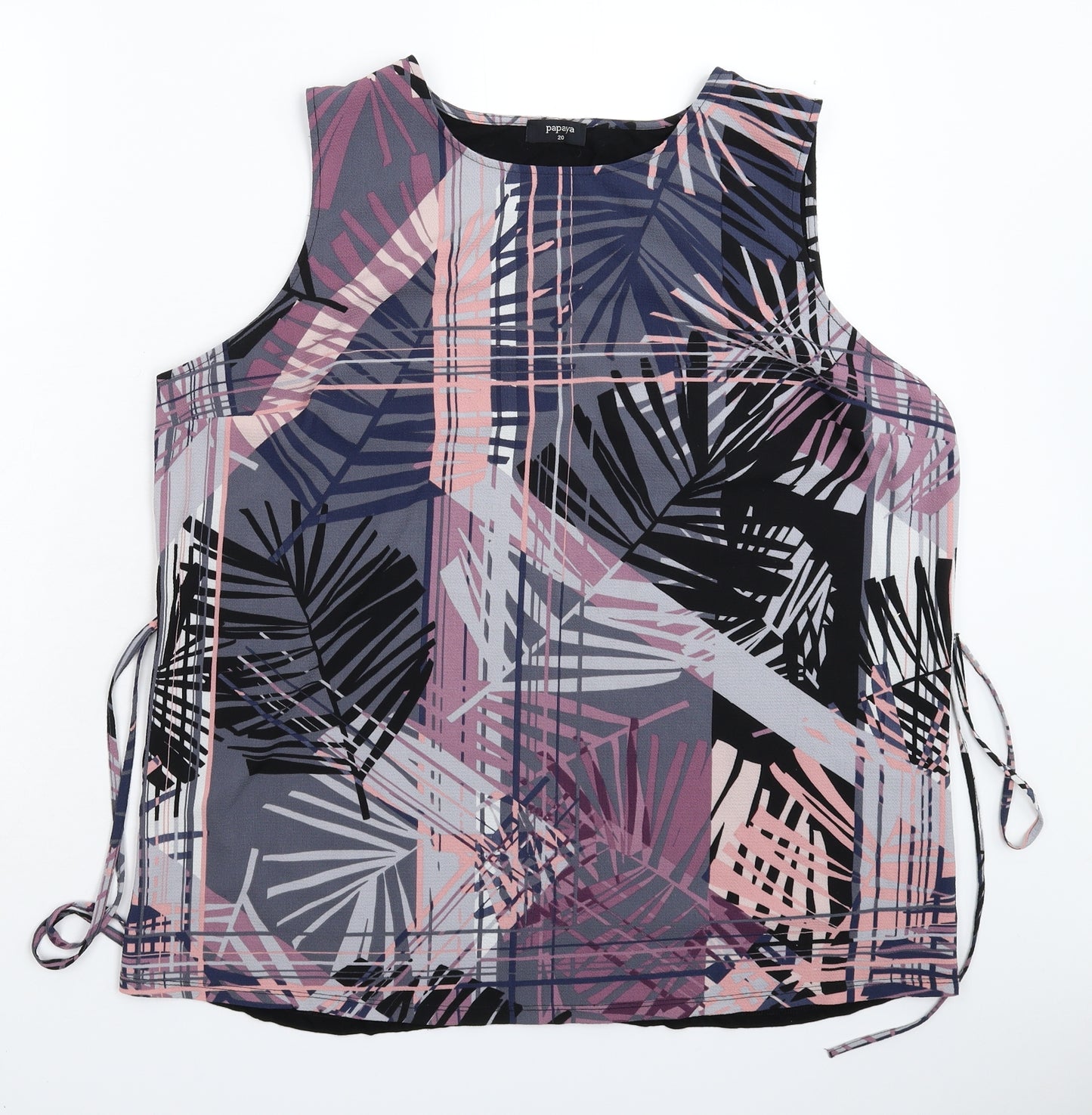 Papaya Womens Multicoloured   Basic Blouse Size 20
