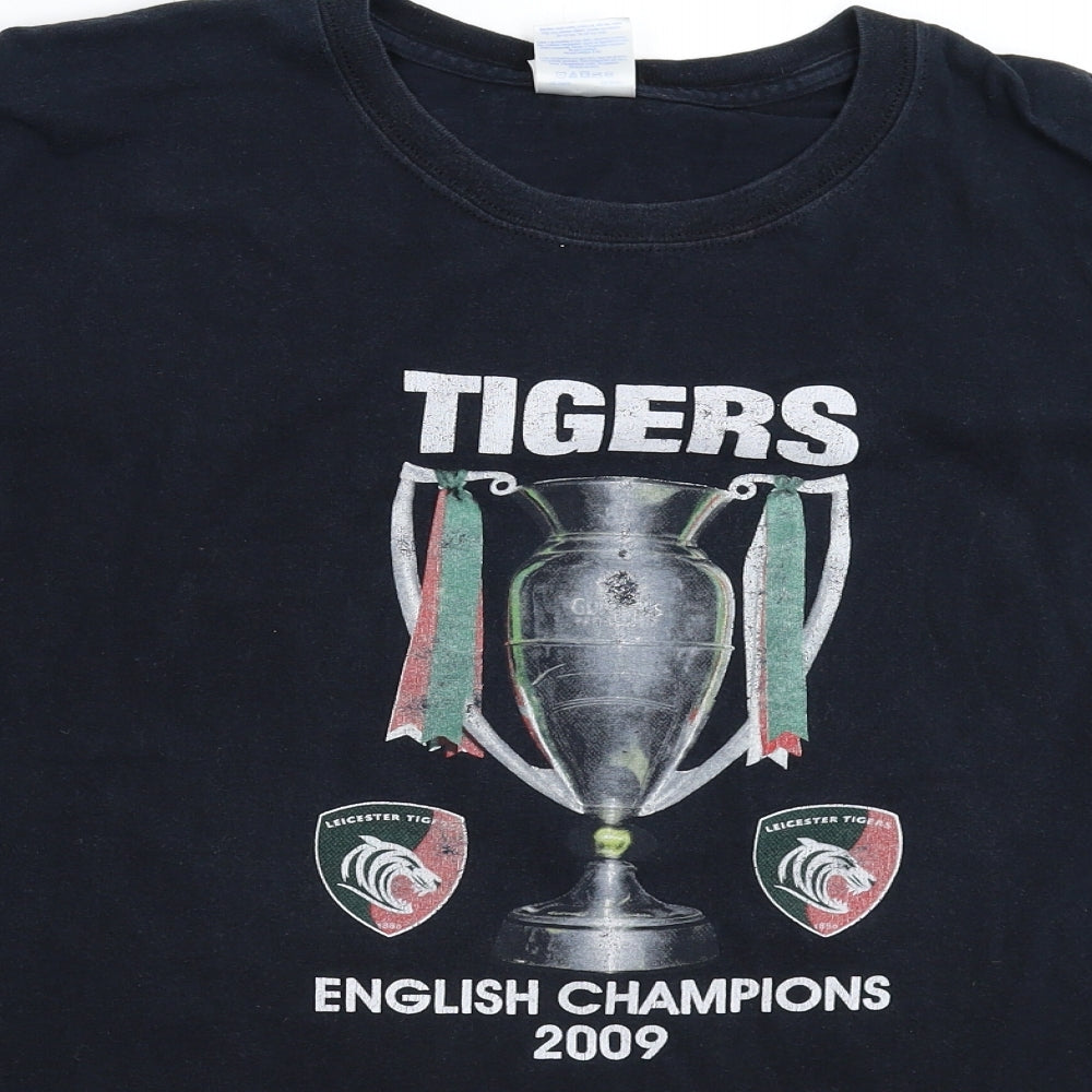 Gildan Mens Blue    T-Shirt Size 3XL