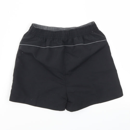 Slazenger Boys Black   Sweat Shorts Size 3-4 Years