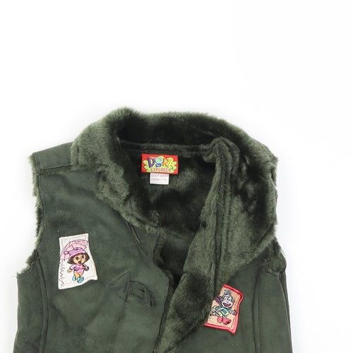 Dora the Explorer Girls Green   Basic Jacket Jacket Size 2-3 Years