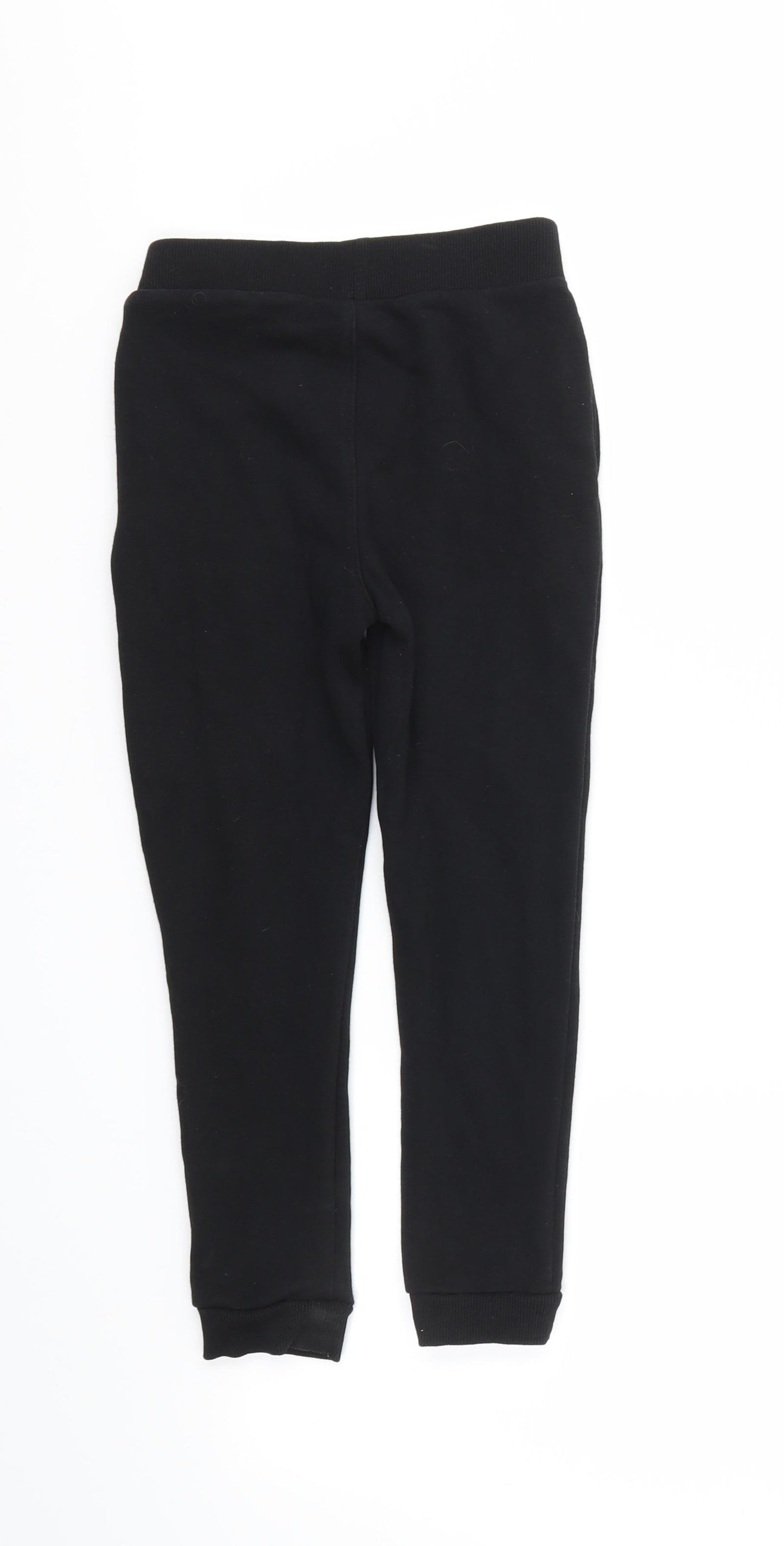 George Boys Black   Jogger Trousers Size 5-6 Years