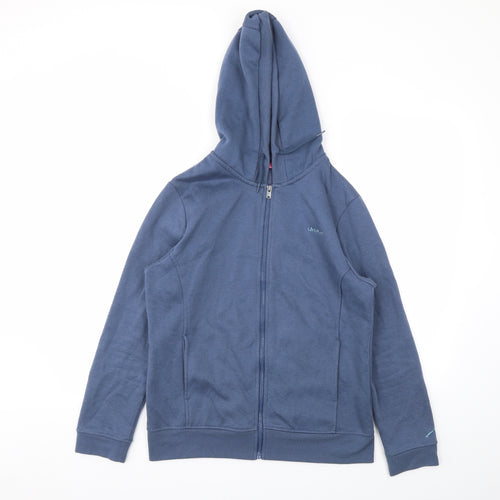 LA Gear Womens Blue   Full Zip Jumper Size 12