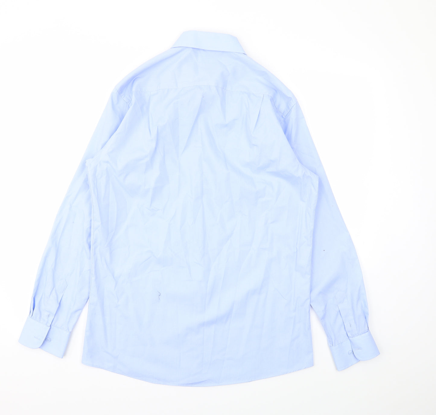 George Mens Blue    Dress Shirt Size 15