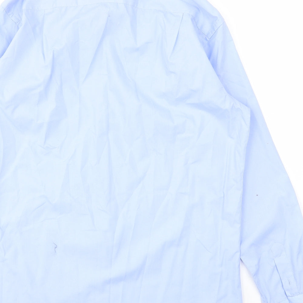 George Mens Blue    Dress Shirt Size 15