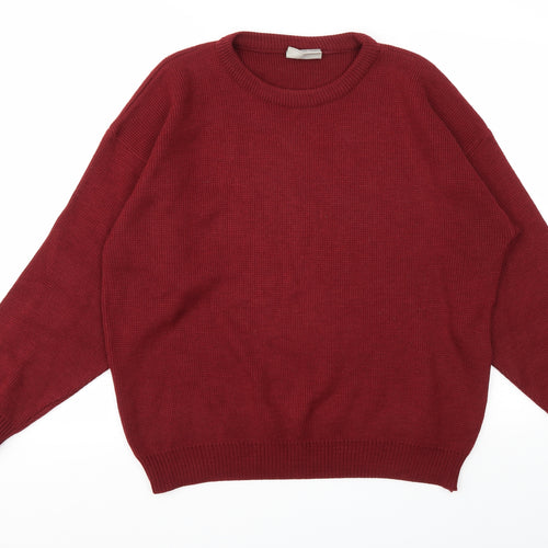 NICO Mens Red   Pullover Sweatshirt Size L