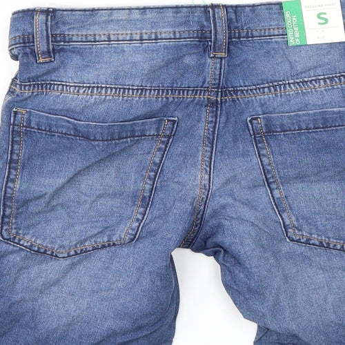 United Colors of Benetton Boys Blue   Cargo Shorts Size S