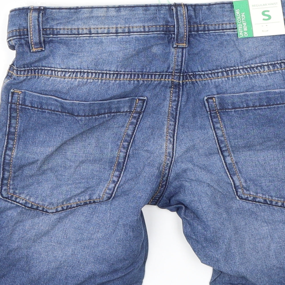 United Colors of Benetton Boys Blue   Cargo Shorts Size S