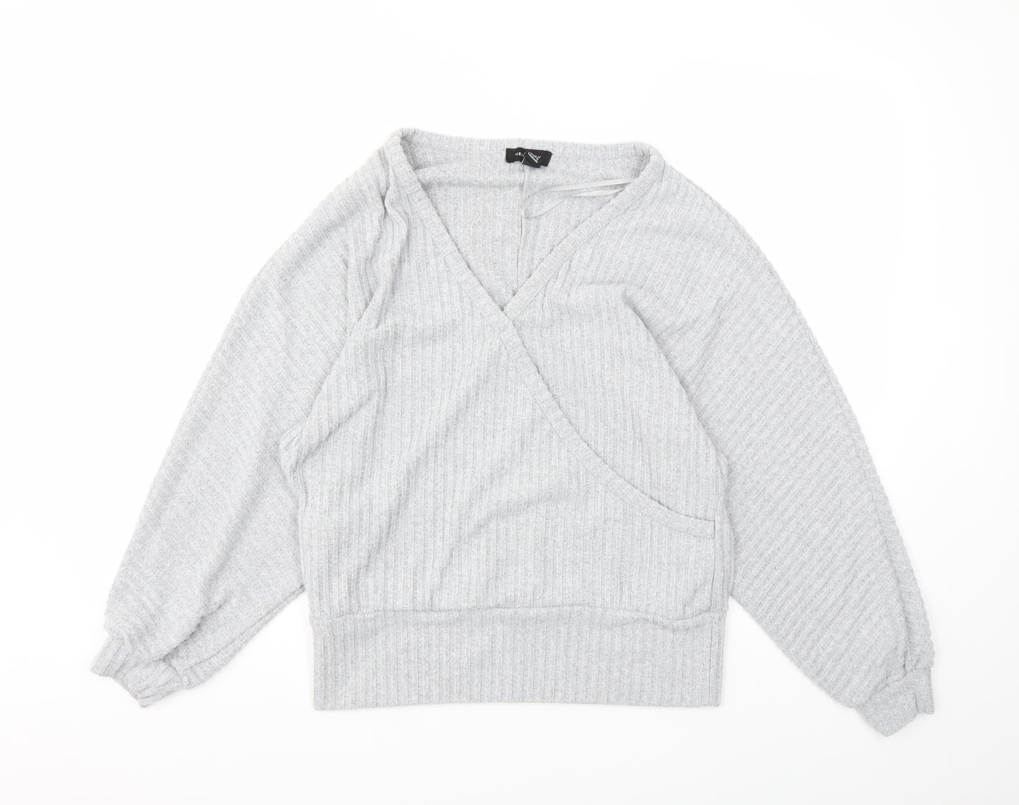 New Look Womens Grey   Pullover Jumper Size M
