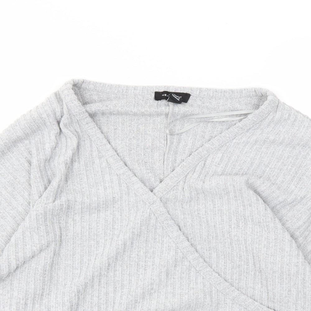 New Look Womens Grey   Pullover Jumper Size M