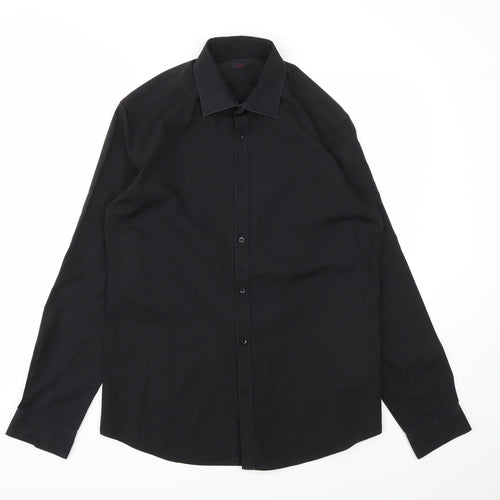 Debenhams Mens Black    Dress Shirt Size 15.5