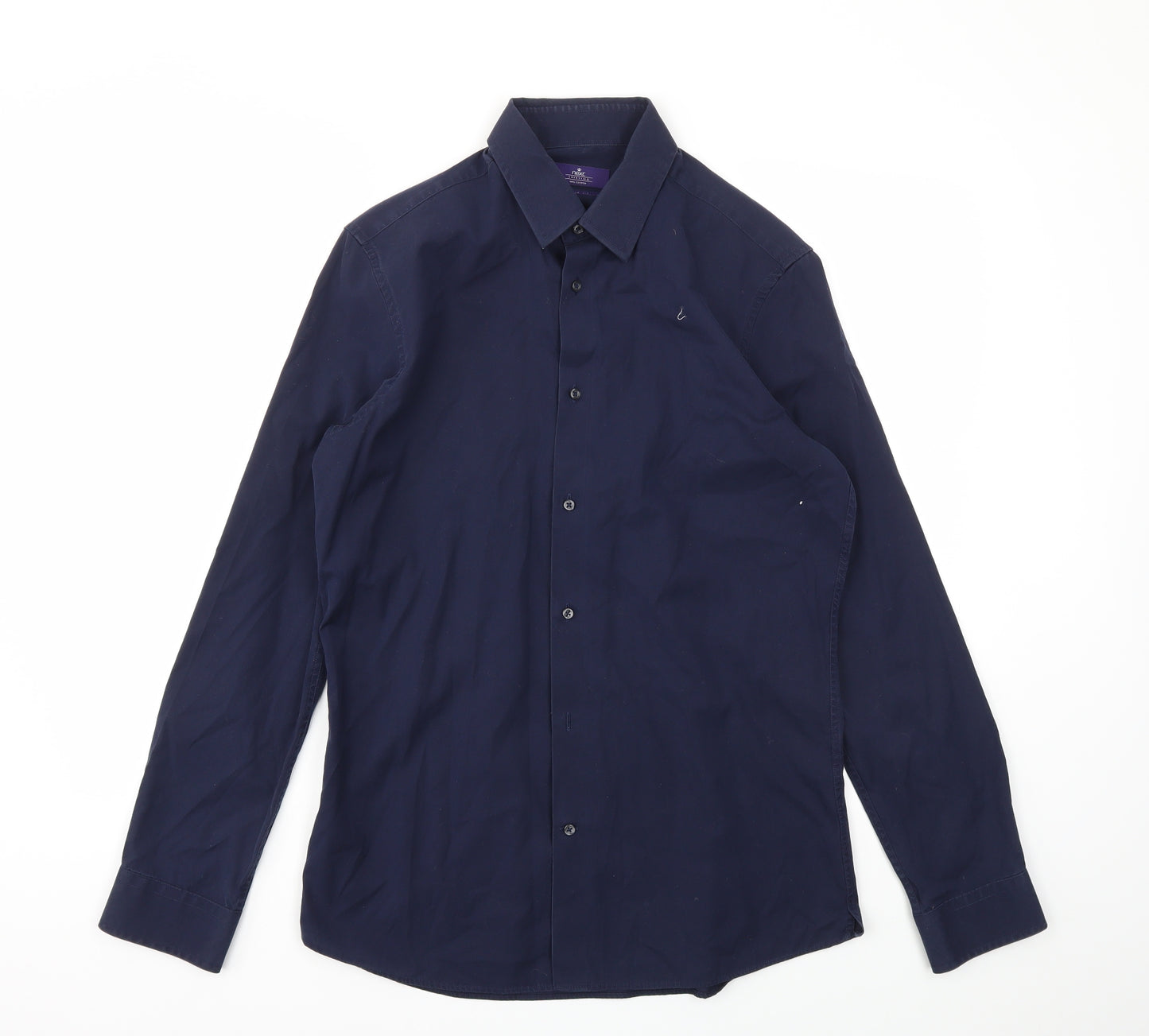 NEXT Mens Blue    Dress Shirt Size 15.5
