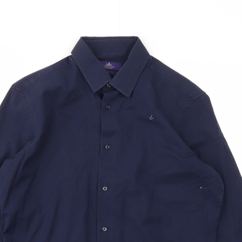 NEXT Mens Blue    Dress Shirt Size 15.5