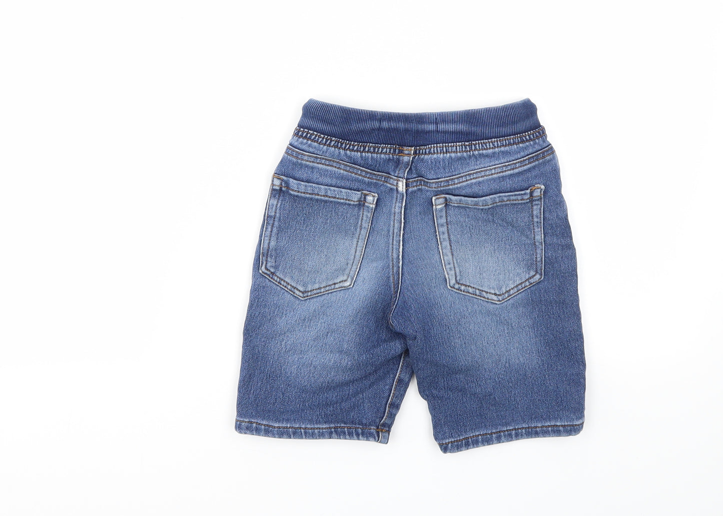 DENIM&CO Boys Blue   Cargo Shorts Size 5-6 Years