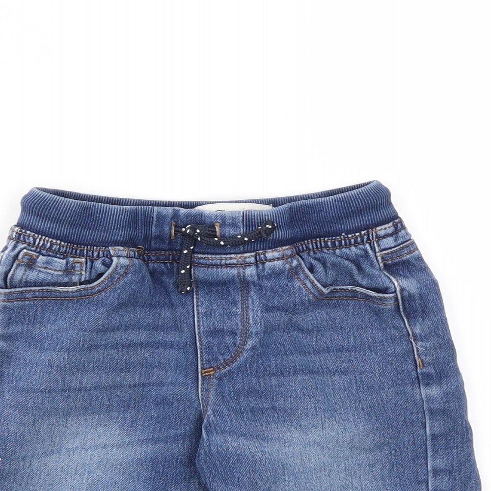 DENIM&CO Boys Blue   Cargo Shorts Size 5-6 Years