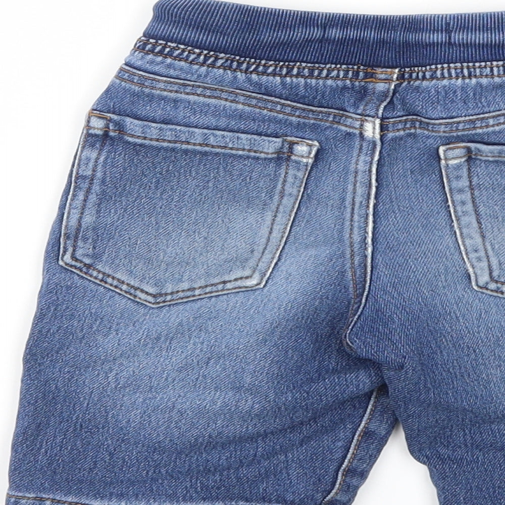 DENIM&CO Boys Blue   Cargo Shorts Size 5-6 Years