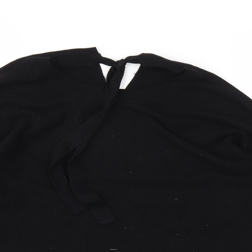 F&F Womens Black   Pullover Jumper Size 12