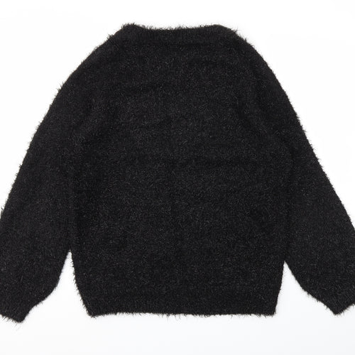 Dorothy Perkins Womens Black   Pullover Jumper Size M