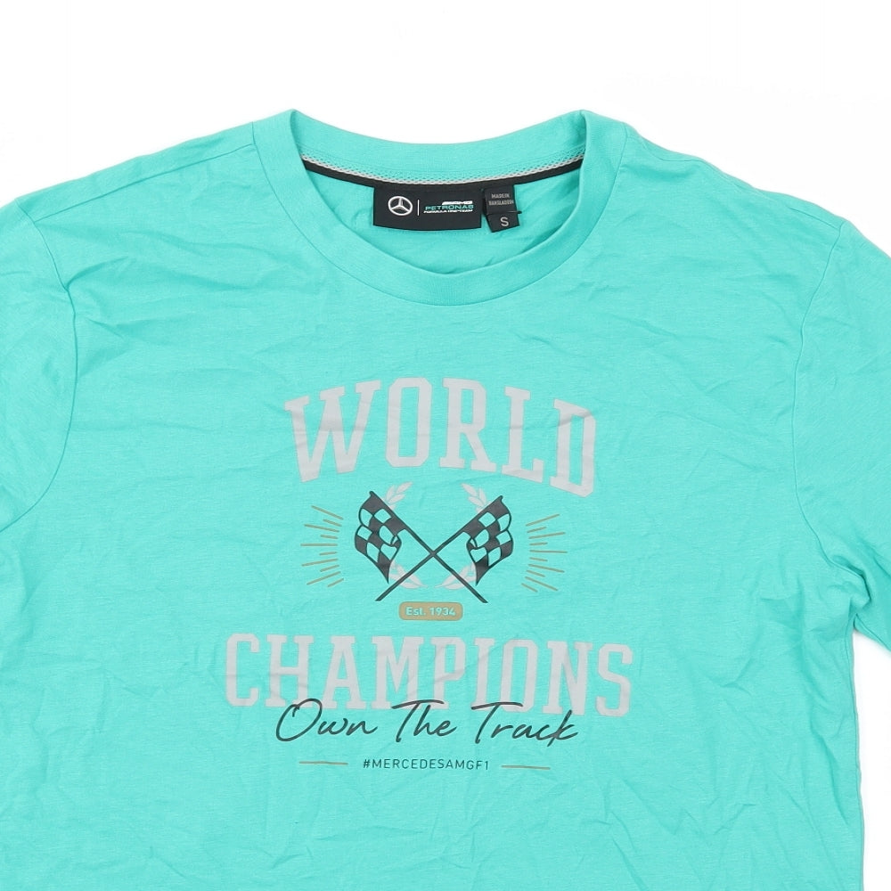 PETRONAS  Mens Green    T-Shirt Size S