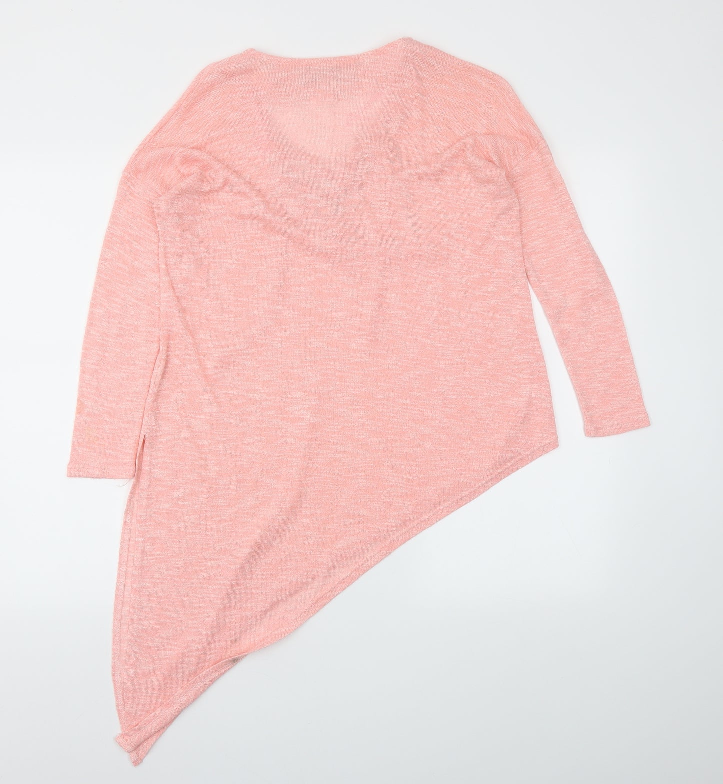 Qued london Womens Beige   Basic T-Shirt Size S