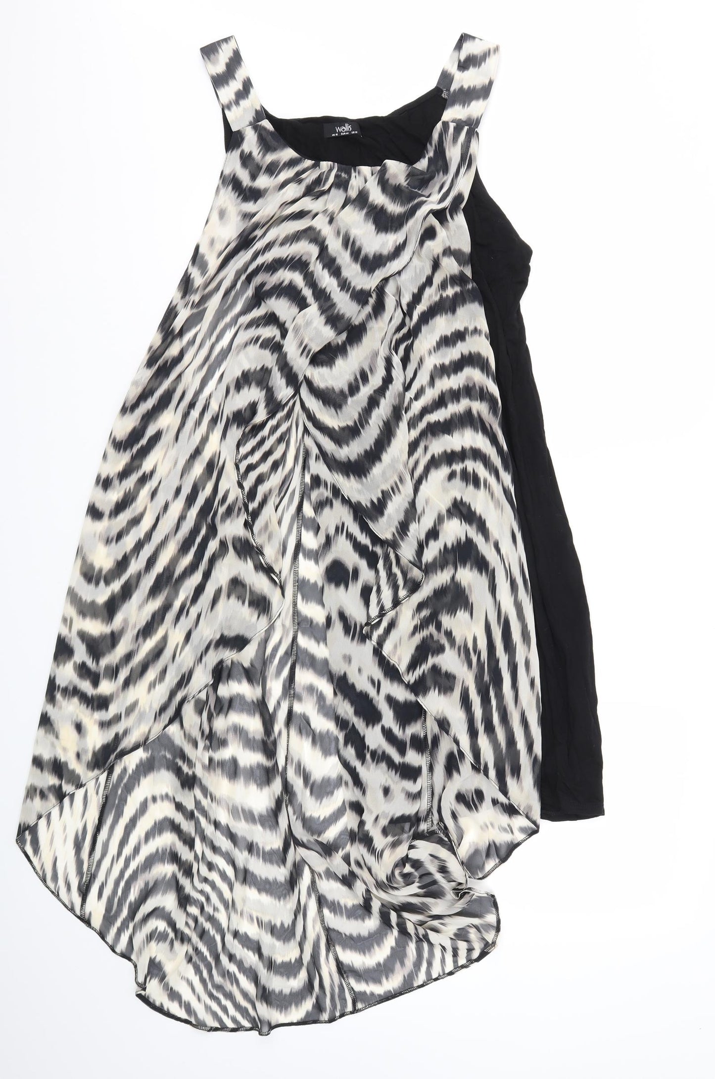 Wallis Womens Multicoloured Animal Print  Fit & Flare  Size 16
