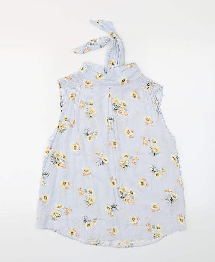 Dorothy Perkins Womens Multicoloured Floral  Basic Blouse Size 10