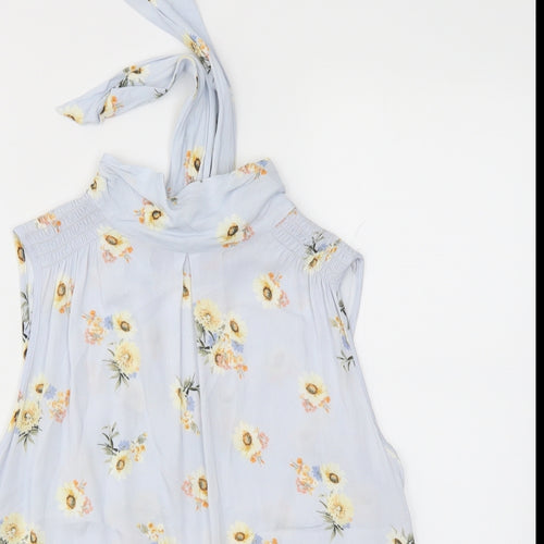 Dorothy Perkins Womens Multicoloured Floral  Basic Blouse Size 10