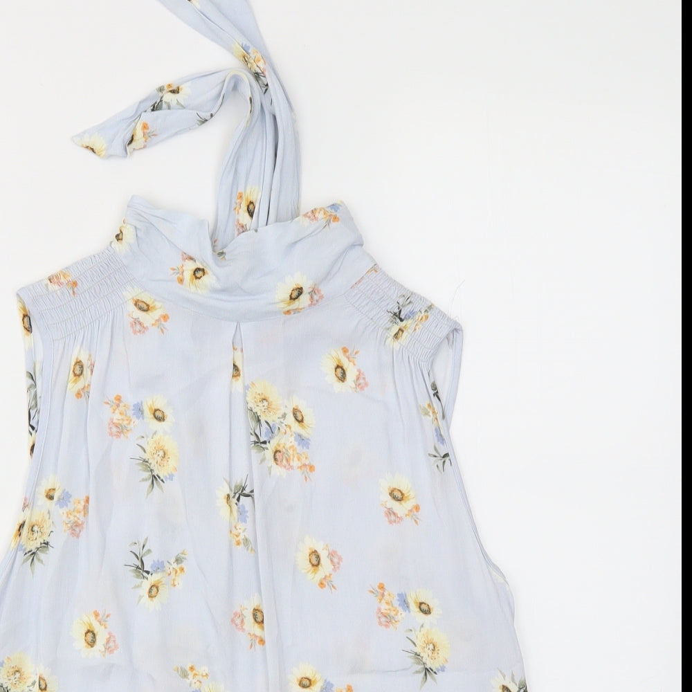 Dorothy Perkins Womens Multicoloured Floral  Basic Blouse Size 10