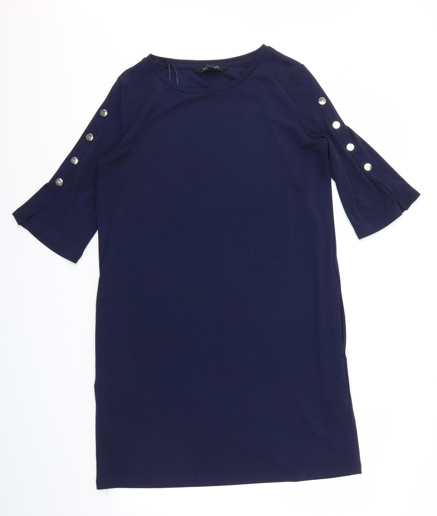 Long Tall Sally Womens Blue   Fit & Flare  Size S