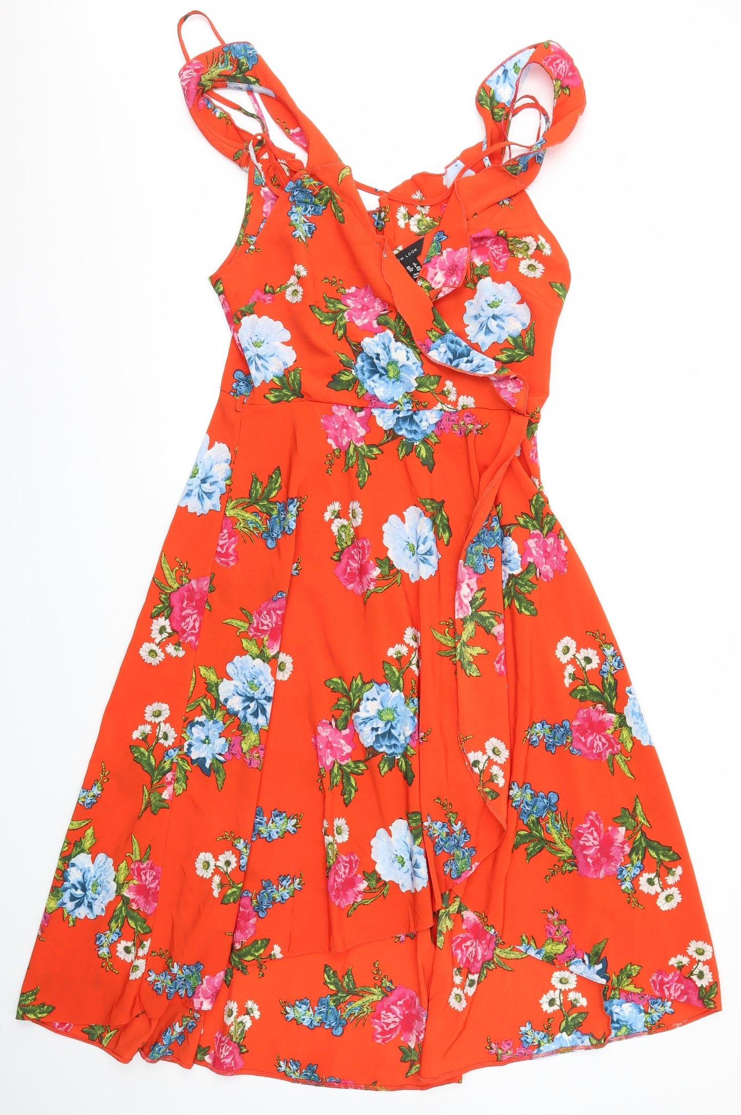 New Look Womens Multicoloured Floral  Fit & Flare  Size 12