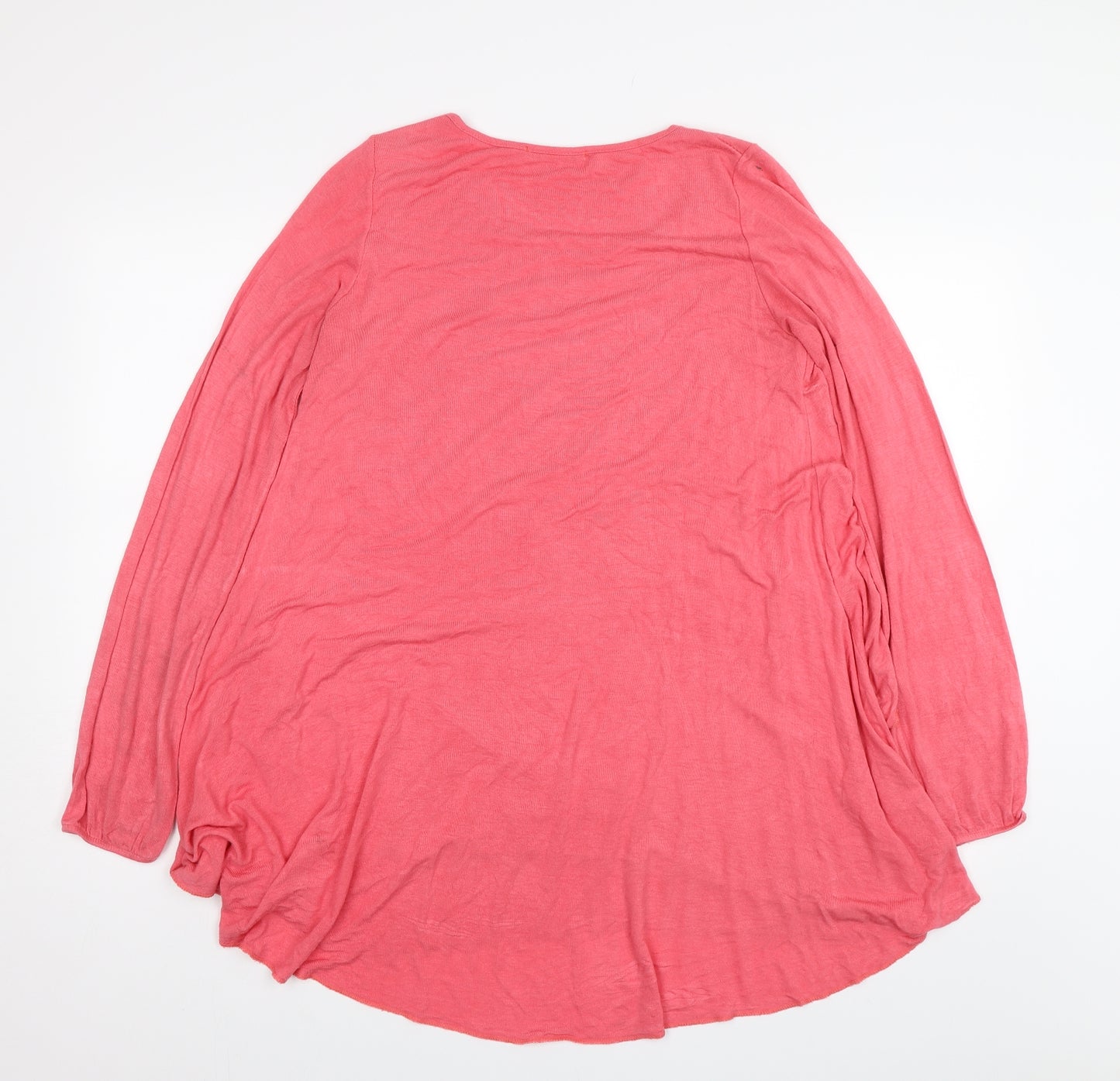 QED London Womens Pink   Basic T-Shirt One Size