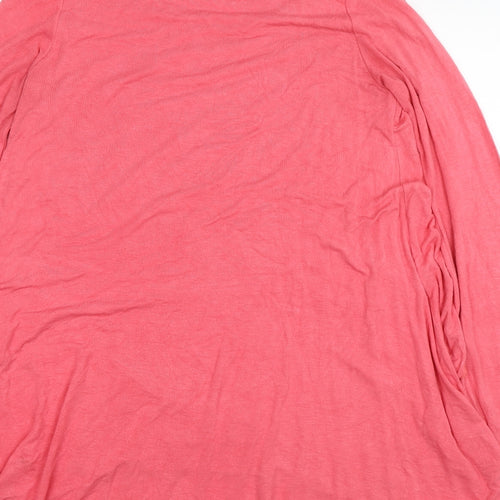 QED London Womens Pink   Basic T-Shirt One Size
