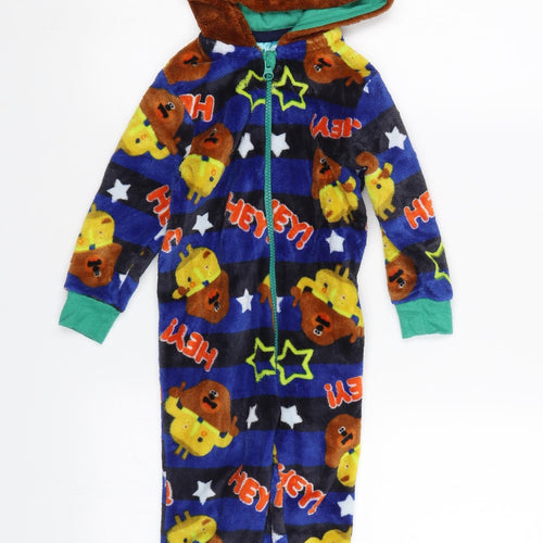 Hey Duggee Boys Blue Animal Print  Cami One Piece Size 12-18 Months