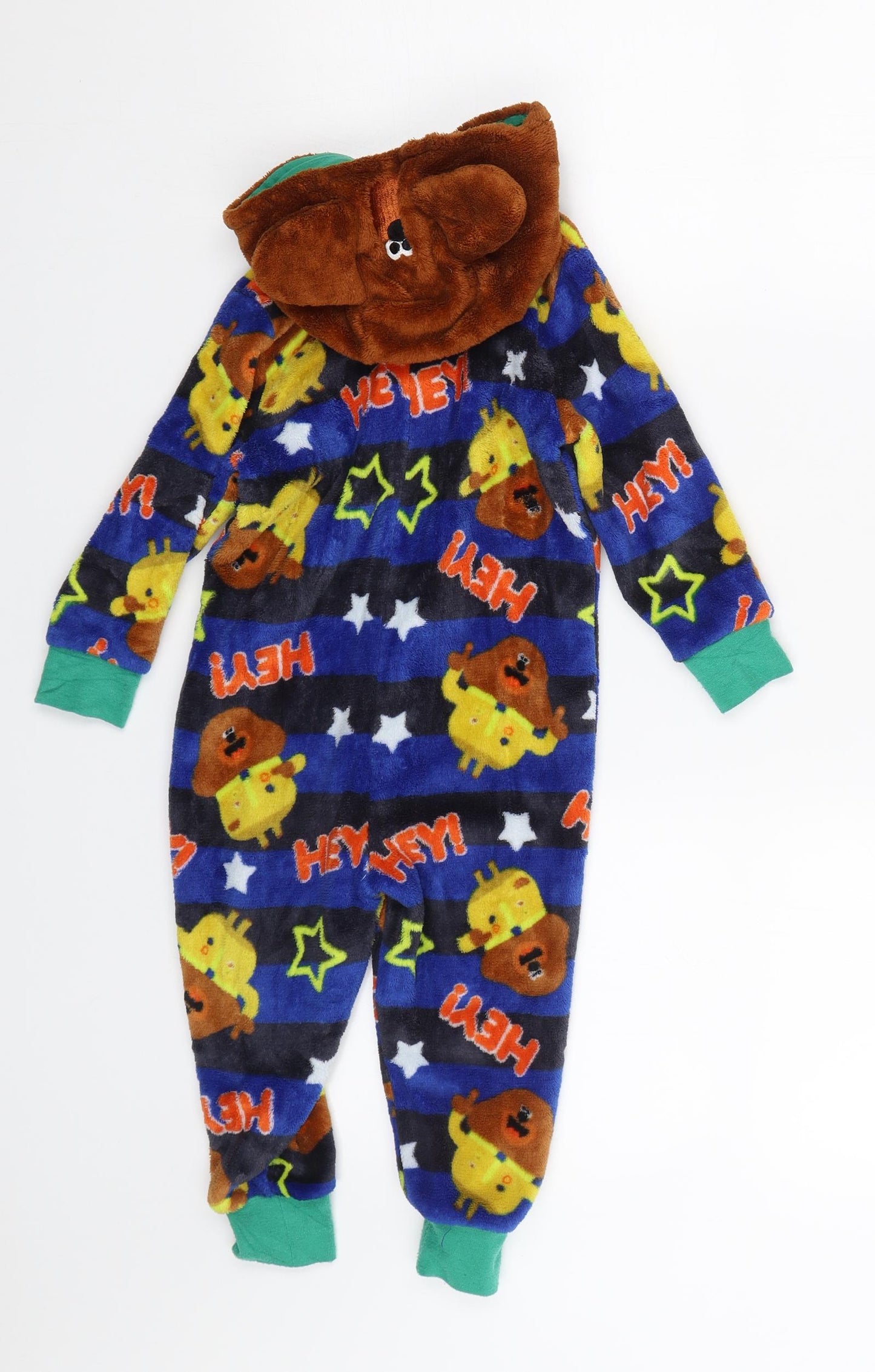 Hey Duggee Boys Blue Animal Print  Cami One Piece Size 12-18 Months