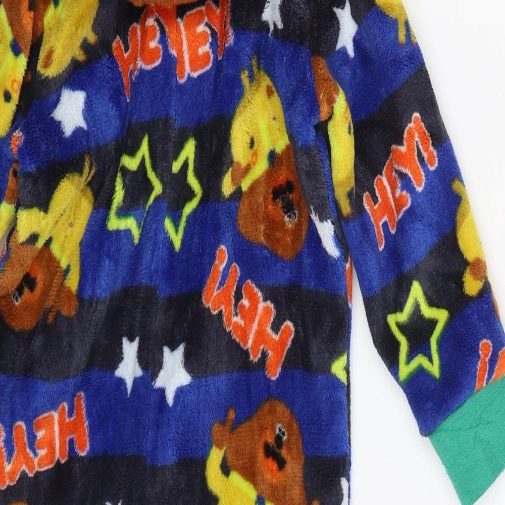 Hey Duggee Boys Blue Animal Print  Cami One Piece Size 12-18 Months