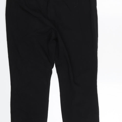 Papaya Womens Black   Trousers  Size 12 L25 in