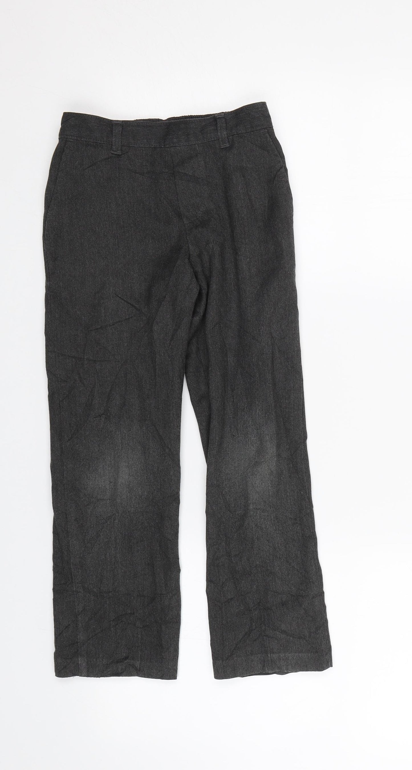 George Boys Grey   Dress Pants Trousers Size 6-7 Years - School uniform