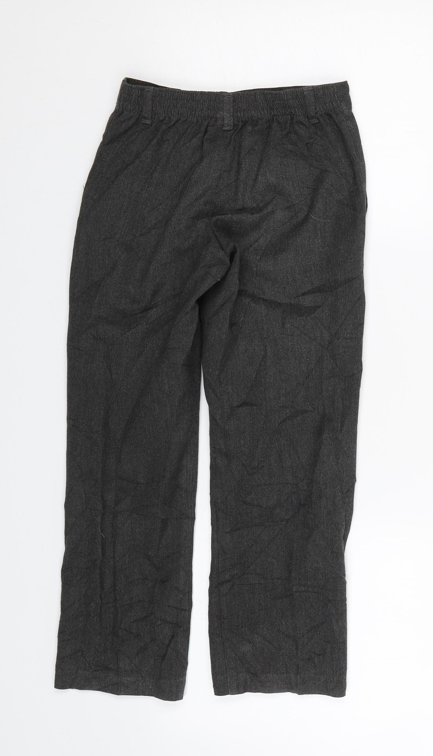 George Boys Grey   Dress Pants Trousers Size 6-7 Years - School uniform