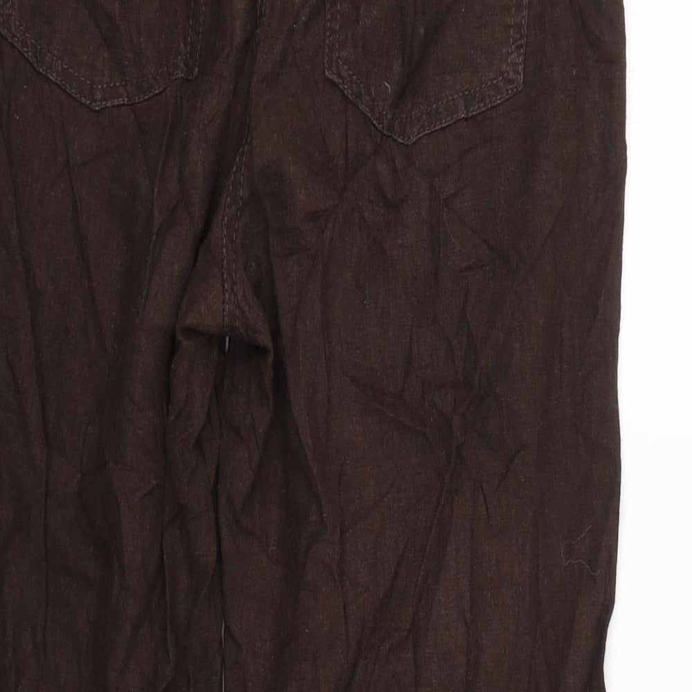 Preworn Womens Brown   Trousers  Size 26 L24 in
