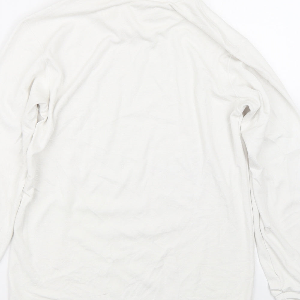 Uniqlo Mens White   Basic T-Shirt Size S