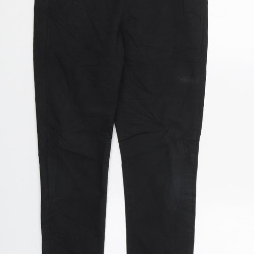 H&M Womens Black  Denim Skinny Jeans Size 12 L28 in