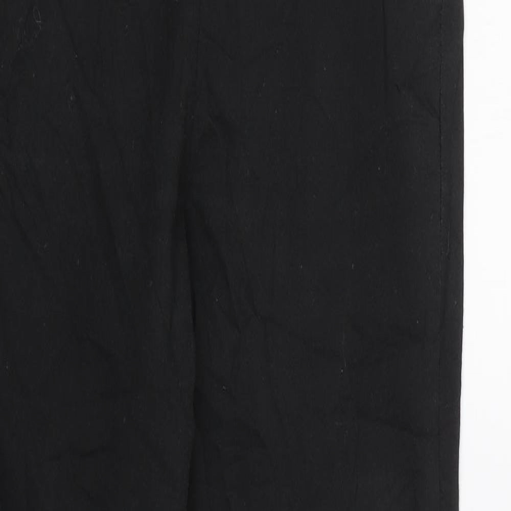 H&M Womens Black  Denim Skinny Jeans Size 12 L28 in
